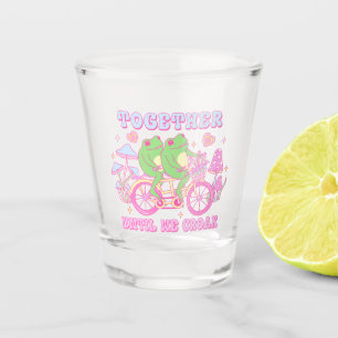 Verre A Shot Cute Grenouille Couple - Ensemble Jusqu'À Ce Que N