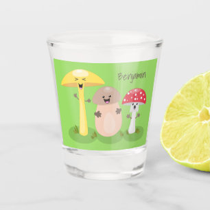 Verre A Shot Cute kawaii champignon champignon toadstool