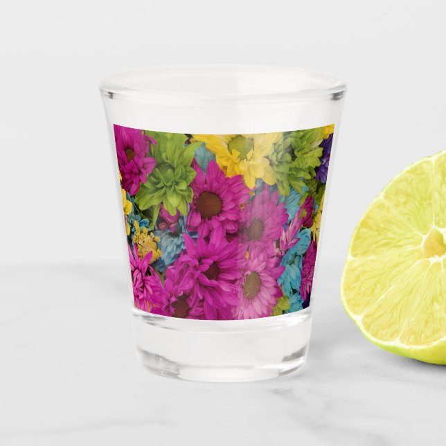 Verre A Shot Daisy Bouquet - (Devant)