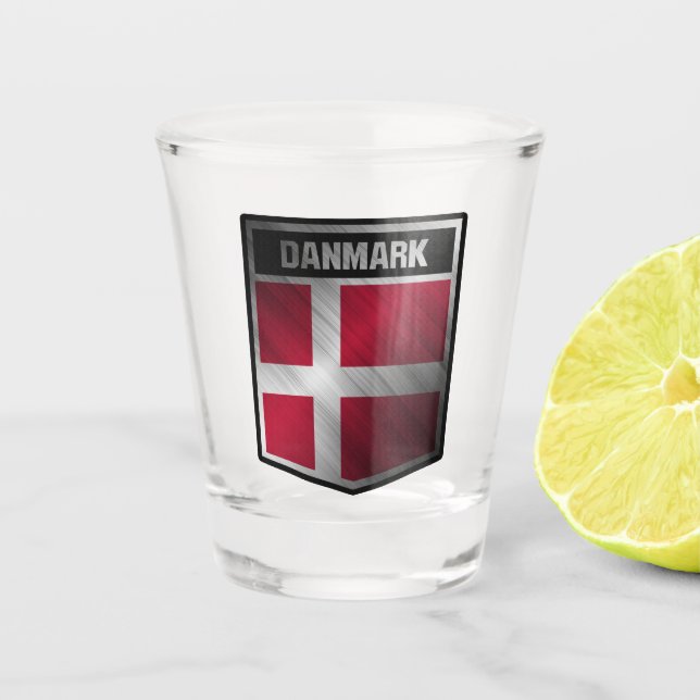 Verre A Shot Danemark (Devant)