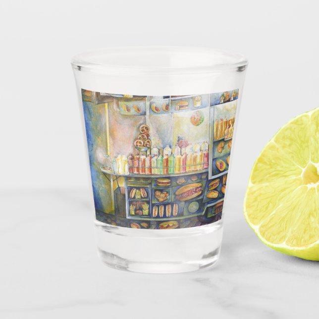 Verre A Shot Dangereusement près du plaisir (Devant)