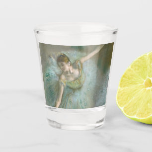 Verre A Shot Danseuse dans Green Edgar Degas