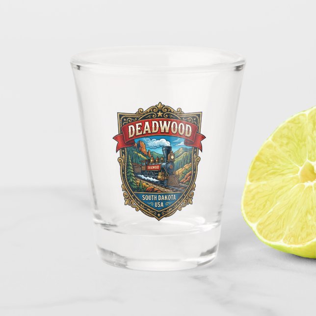 Verre A Shot Deadwood USA (Devant)