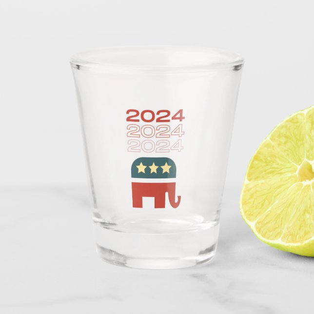 Verre A Shot débardeur républicain 2024 (Devant)