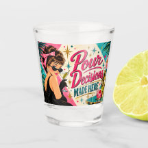 Décisions de Versement Prises Ici Rétro Cocktail d