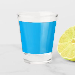 Verre A Shot Découvrez la beauté d'un ciel bleu avec un avion