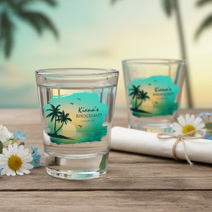 Verre A Shot Demoiselle d'honneur de Tropical Isle/Témoin de Te