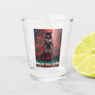 Verre A Shot Démoniaque avec Contact aux Carrefours, Anime Démo