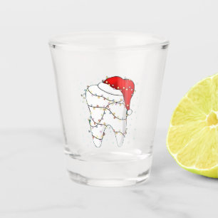 Verre A Shot Dental Noël Dunny Dentiste Vacances 