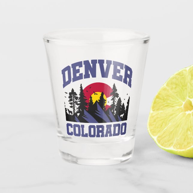 Verre A Shot Denver, Colorado (Devant)