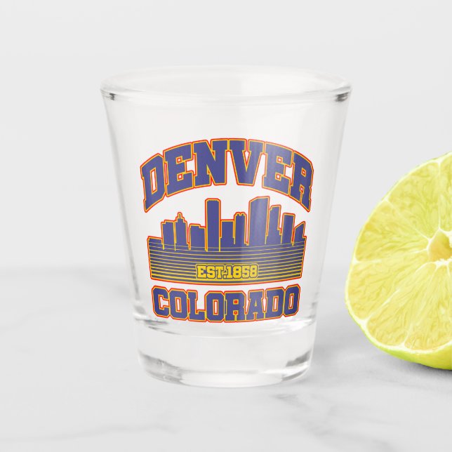 Verre A Shot Denver, Colorado (Devant)