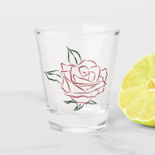 Verre A Shot Déprimé s'est levé