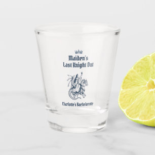 Verre A Shot Dernière Chevalier de la Mariée Médiévale Enterrem