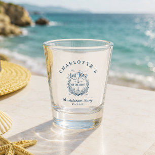 Verre A Shot Dernière Toast sur la Côte ! Enterrement de Vie de