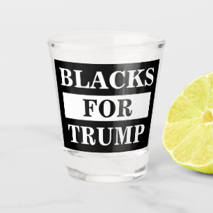 Verre A Shot Des Noirs Pour Trump