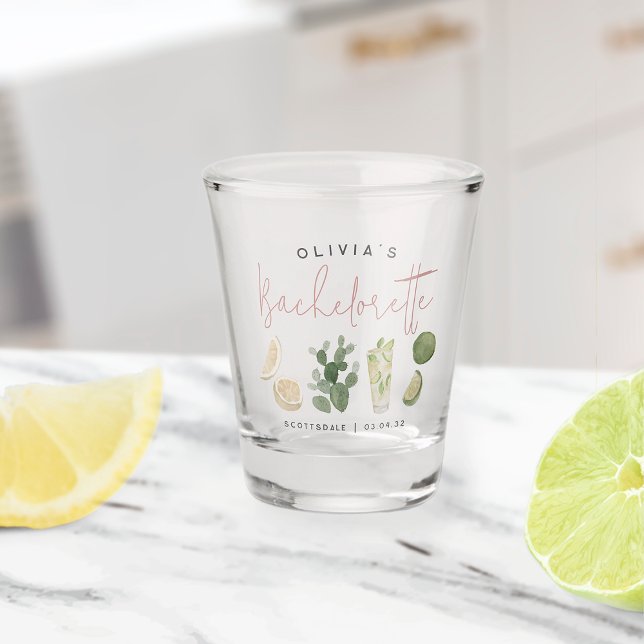 Verre A Shot Désert Boho Enterrement de Vie de Jeune Fille Pers (Créateur téléchargé)