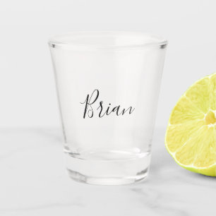 Verre A Shot Design de script moderne