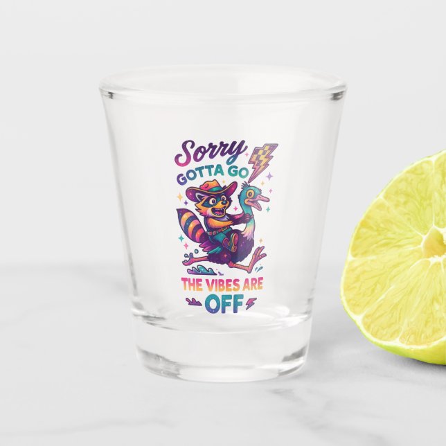 Verre A Shot Désolé, Allez... (Devant)