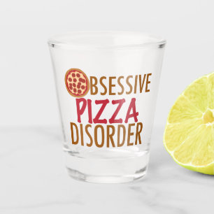 Verre A Shot Désordre obsédant de pizza