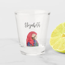 Dessin Macaw couleur perroquet tropical