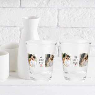 Verre A Shot Deux photos   Happy Valentines Day