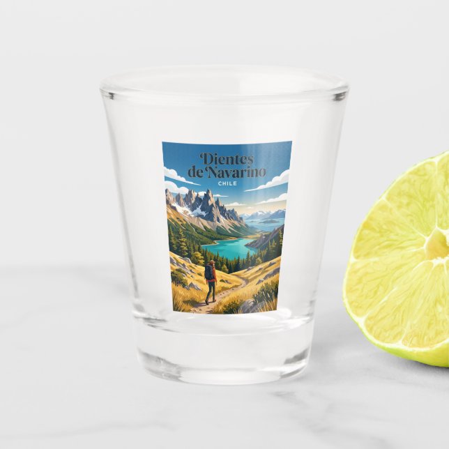 Verre A Shot Dientes de Navarino Chili (Devant)