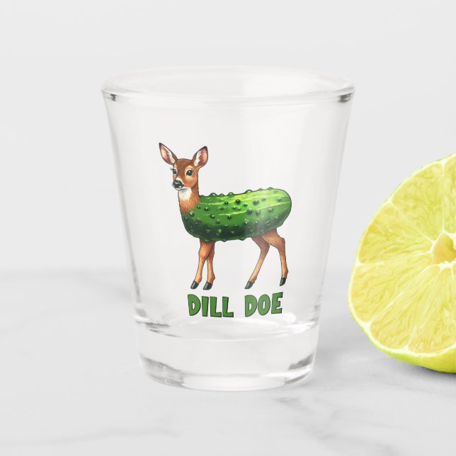 Verre A Shot Dill Doe Funny Humour Adulte Inapproprié (Devant)
