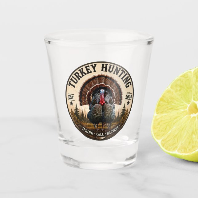 Verre A Shot Dindon sauvage   (Devant)