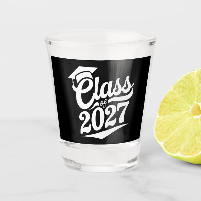 Verre A Shot Diplômé de la promotion 2027 (Devant)