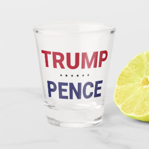 Verre A Shot Donald Trump et Mike Pence (élection américaine de