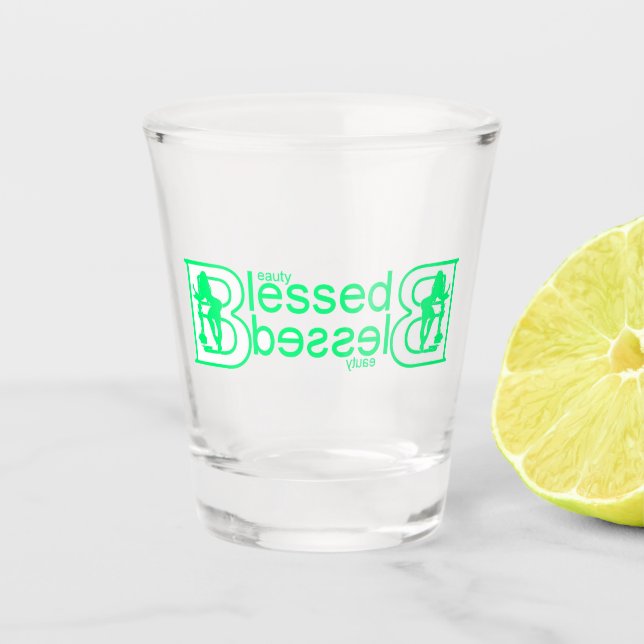 Verre A Shot Doublement béni (Devant)
