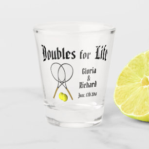 Verre A Shot Doubles pour Mariage de Life Tennis