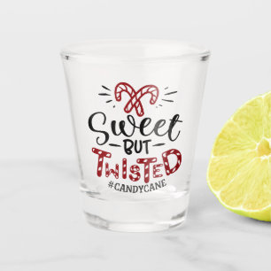 Verre A Shot Doux mais tordu Fêtes de Noël amusantes