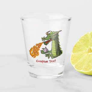 Verre A Shot Dragon d'ail