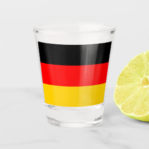 Verre A Shot Drapeau allemand