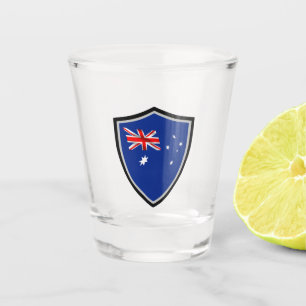 Verre A Shot Drapeau australien
