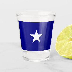Verre A Shot Drapeau bleu Bonnie