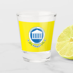 Verre A Shot Drapeau d'Arlington (Virginie)