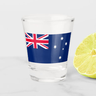 Verre A Shot Drapeau de l'Australie