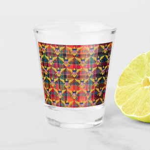 Verre A Shot Drapeau des îles Vierges américaines USVI Madras M