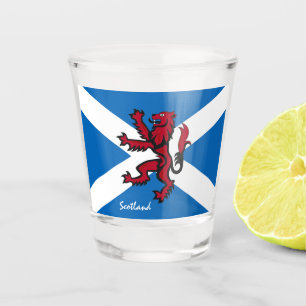 Verre A Shot Drapeau écossais et patriote écossais / sports 