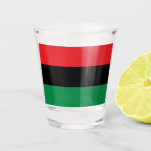 Verre A Shot Drapeau panafricain