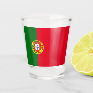 Verre A Shot Drapeau portugais