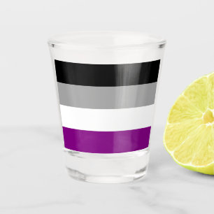 Verre A Shot Drapeau sexuel vitre