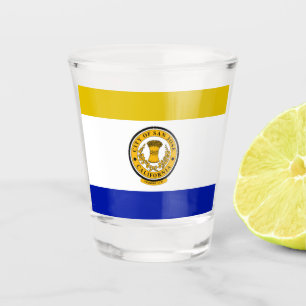 Verre A Shot Drapeau urbain de San Jose