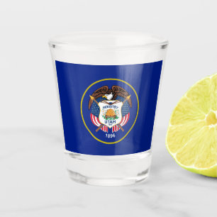 Verre A Shot Drapeau Utah