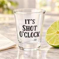 Drôle C'est Shot O'clock Citation Typographie