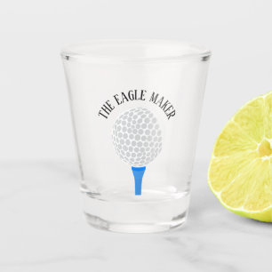 Verre A Shot Drôle L'Aigle Maker Golf Ball Tee