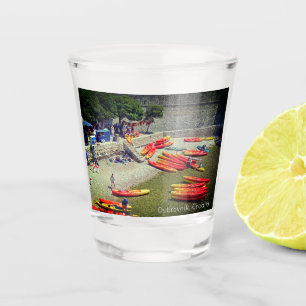 Verre A Shot Dubrovnik Croatie Mur Occidental Souvenir