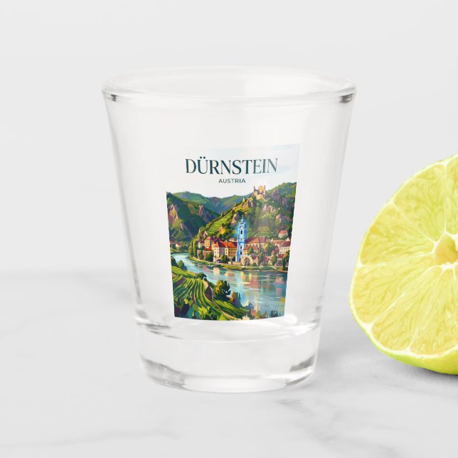 Verre A Shot Dürnstein Autriche (Devant)